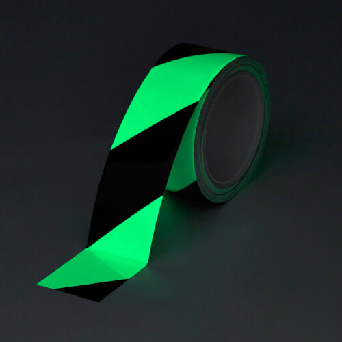 Glow in the Dark Hazard Egress Marking Tape- PHOT2CHV
