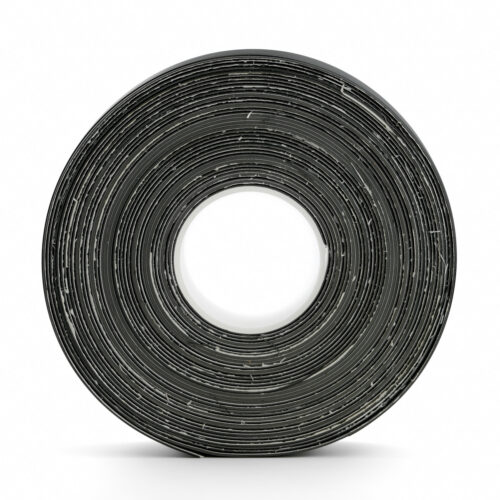 RIBB_N Black Ribbed Rubber Anti Slip Tape Side View.jpg