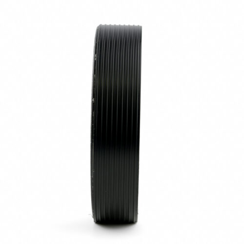RIBB_N Black Ribbed Rubber Anti Slip Tape Front View.jpg