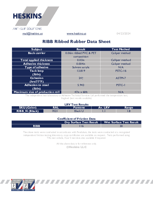 RIBB Ribbed Rubber Data Sheet.pdf